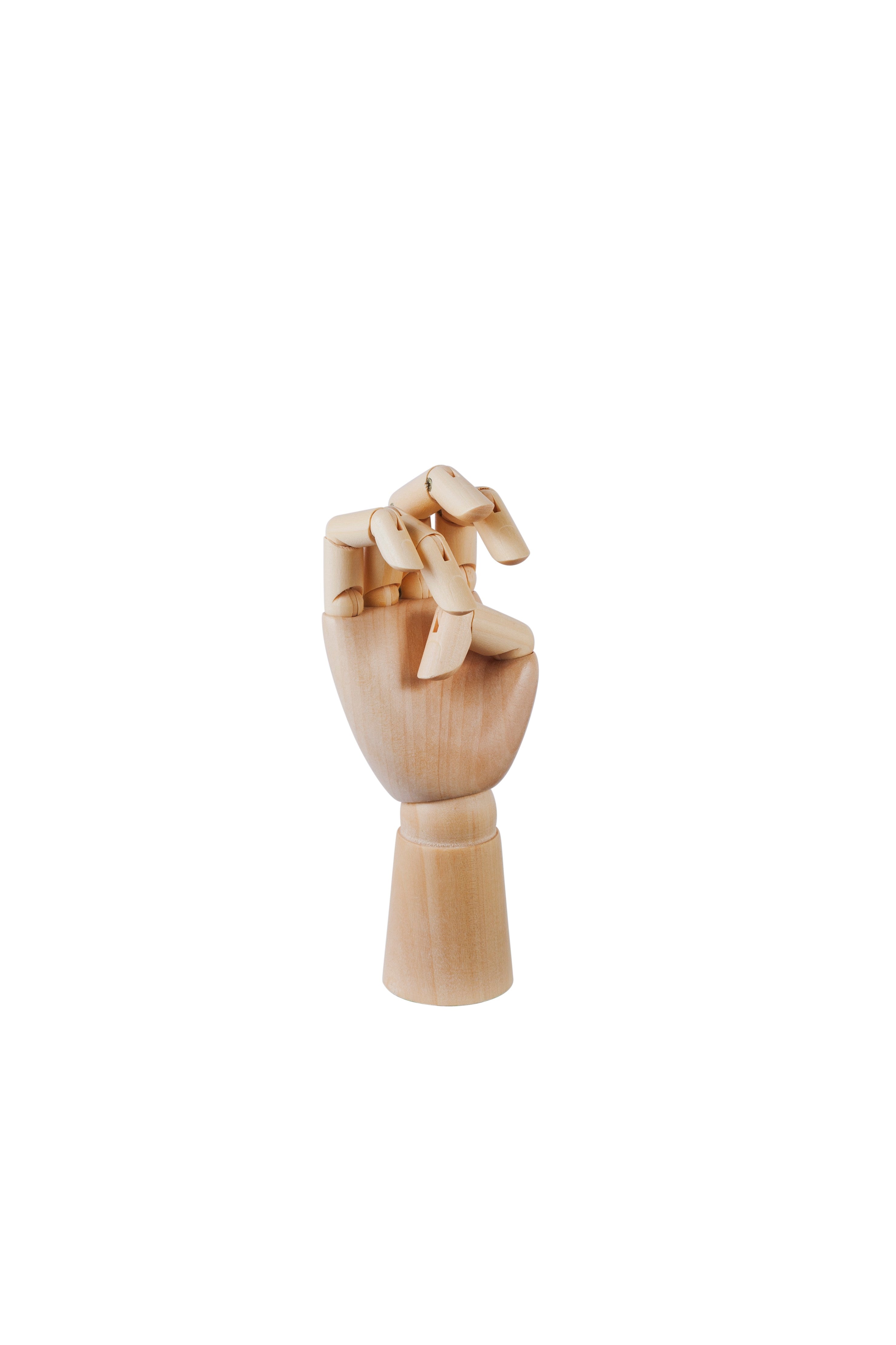 Wooden Hand - H: 13,5 cm.